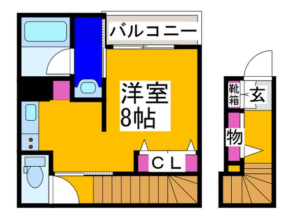 パティオヴィエントⅣの物件間取画像